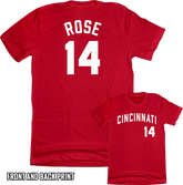 Pete Rose Classic Arch Shirsey | Cincinnati Baseball